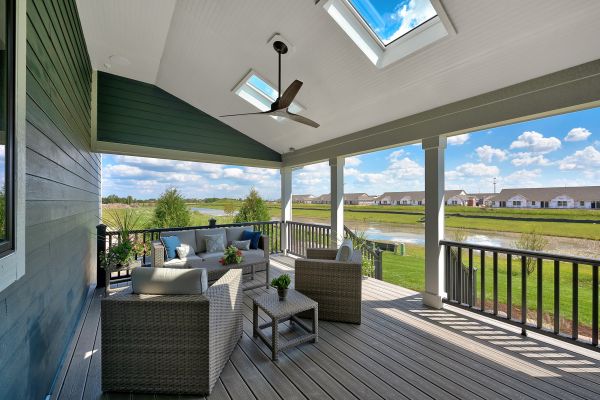 Covered Patio Installation in Latrobe